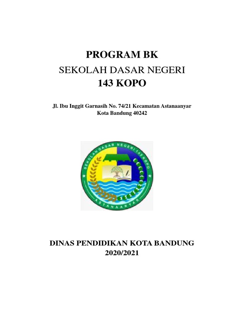 Program BK di SDN 143 Kopo | PDF