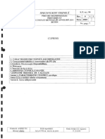 SPECIFICATIE TEHNICA POST DE TRANSFORMARE