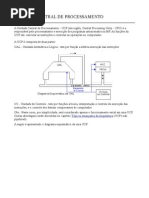 CPU - Unidade Lógica-Aritmetica e Unidade de Controle