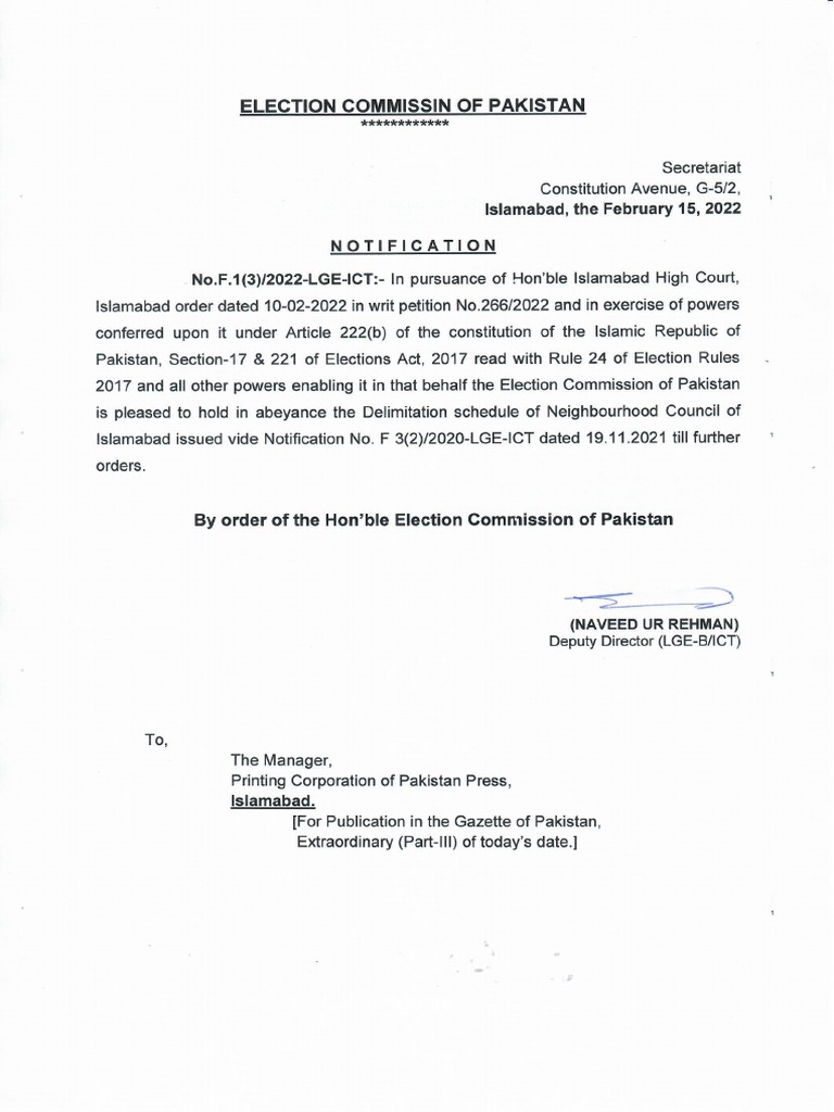 notification-for-hold-in-abeyance-the-delimitation-schedule-of-ict-pdf