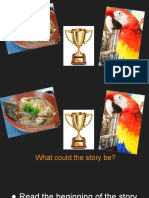 Predicting the Ending of a Story About a Ramen Eating Contest