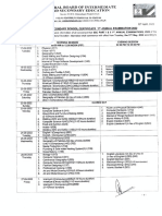 Date Sheet For Secondary Sch0Ol Certificate 1St Annual Examination 2022