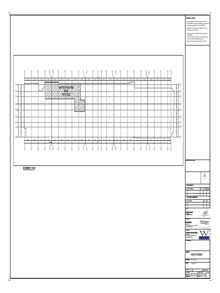 Waterproofing Construction Drawings | PDF | Architectural Design ...
