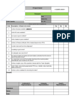 Dumpers Inspection HSE Checklist