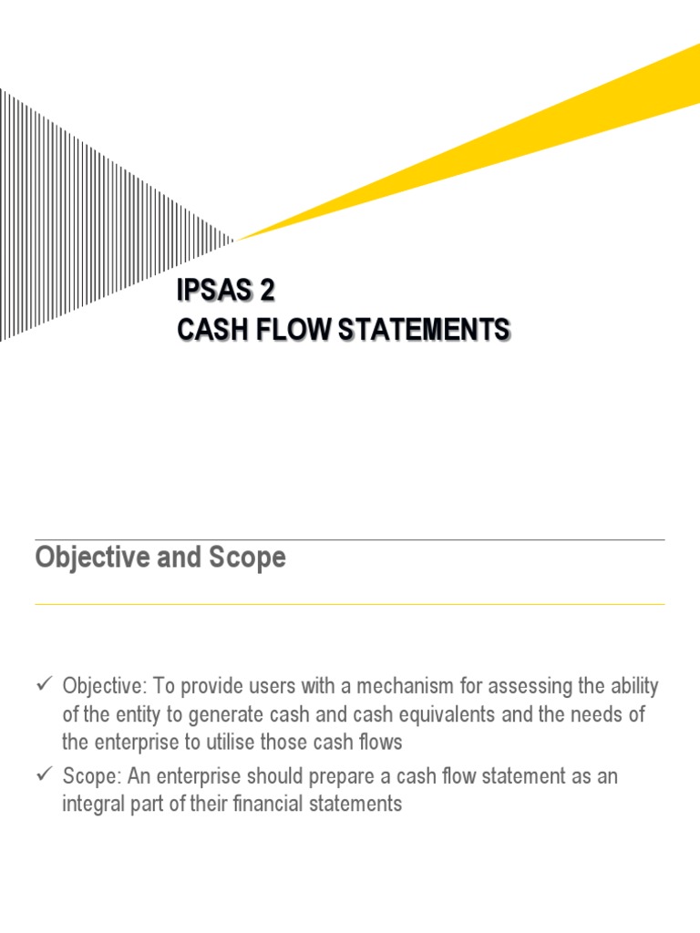 IPSAS 2: Cash Flow Statement Overview | PDF | Cash And Cash Equivalents ...