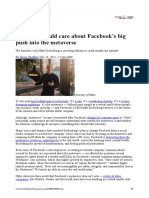 Why You Should Care About Facebook