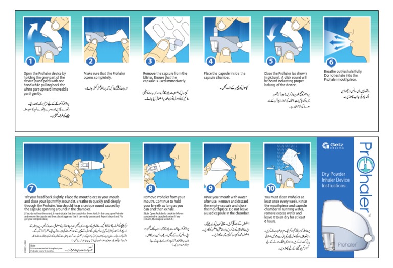 Dry Powder Inhaler Device Instructions It Is To Replace