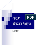 CE 329 Objectives Fall 2008