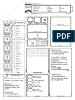 Savant lvl.1 Noble Ella Kalashtar Chaotic 0XP