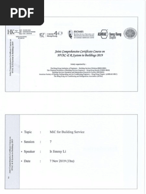 MiC for Building Services