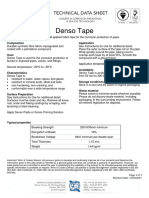 Denso Tape: Composition Application