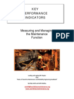 KEY Performance Indicators: Measuring and Managing The Maintenance Function