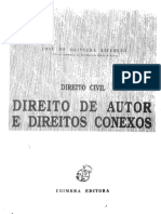 ASCENSÃO, José de Oliveira. Direito de Autor e Direitos Conexos. 1992. Fls. 155 A 165