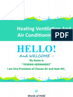 Heating Ventilation and Air Conditioning - HVAC