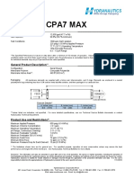 Cpa7 Max: Specified Performance