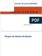 Desenvolvimento Personalidade Teoria Erikson