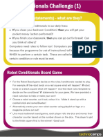 Conditionals Board Game