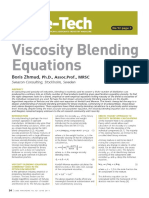Viscosity Blending Equations (PDF Download Available)