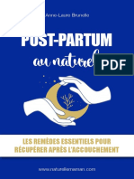 Guide Post Partum Naturelle Maman