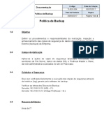 TI-DOC-004 - Politica de Backup