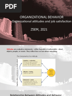 4 - Attitudes and Job Satisfaction in Organizational Behavior