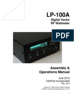 LP100A Assembly Manual