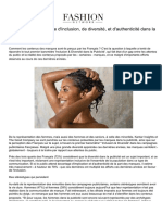 FNW - 1390644 - Les Francais en Attente D Inclusion de Diversite Et D Authenticite Dans La Publi