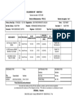 Receta médica para rinofaringitis aguda con acetaminofeno, clorfeniramina y ácido ascórbico