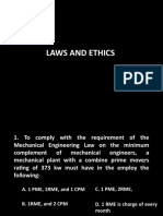 Laws and Ethics and General Science