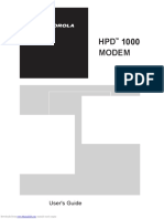 HPD Modem: Downloaded From Manuals Search Engine