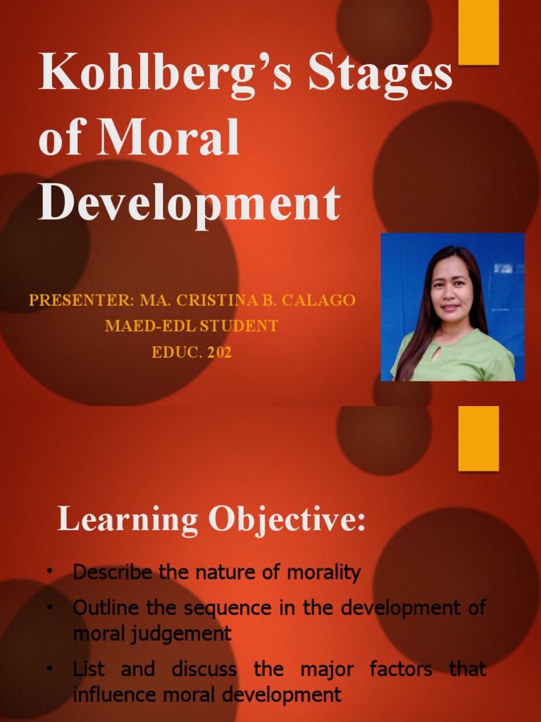 Kohlberg's Stages of Moral Development A Summary of Lawrence Kohlberg's Theory of Progressive