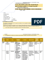 1° Grado - Planificador Del 22 Al 26 de Agosto