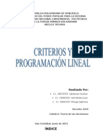 Trabajo de Teoria de Las Decisiones