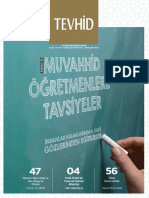 Tevhid Dergisi, Sayı 52