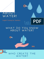 Let's Talk About Water!