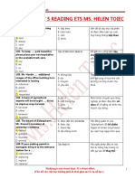 Test 1 Part 5 Reading MS - Helen Toiec