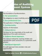 7 Principles of Auditing Management Systems