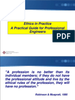 Ethics in Practice - A Practical Guide For Professional Engineers