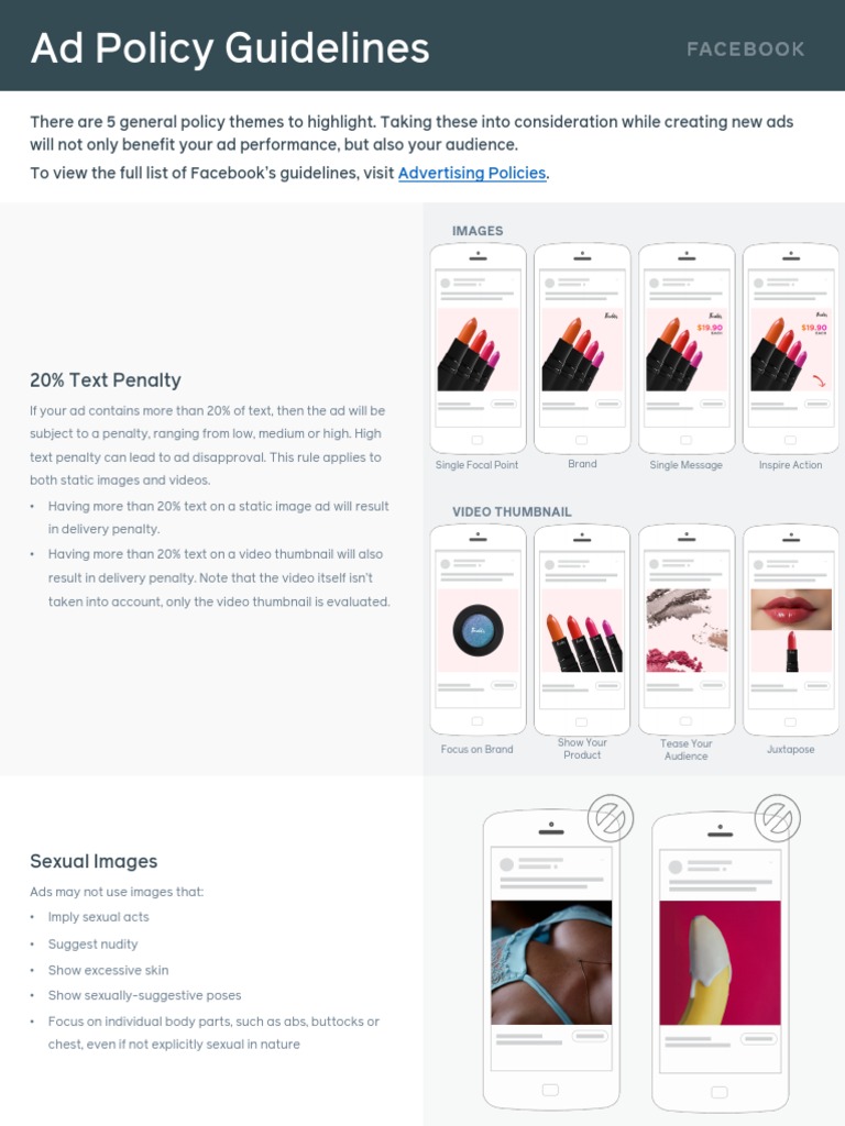 Ad Policy Guidelines | PDF | Body Image | Communication