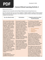 M12: Governor - General Wood Learning Activity 1