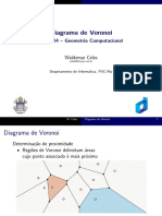 Diagrama de Voronoi: Determinação de Proximidade