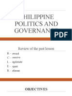 Philippine Politics and Governance Review