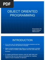 Download Object Oriented ProgrammingSlides by Akash Khaitan SN58835577 doc pdf