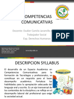 Competencias Comuncativas