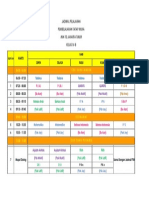 JADWAL PTM KELAS 4 Revisi