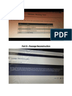 Passage reconstruction summaries