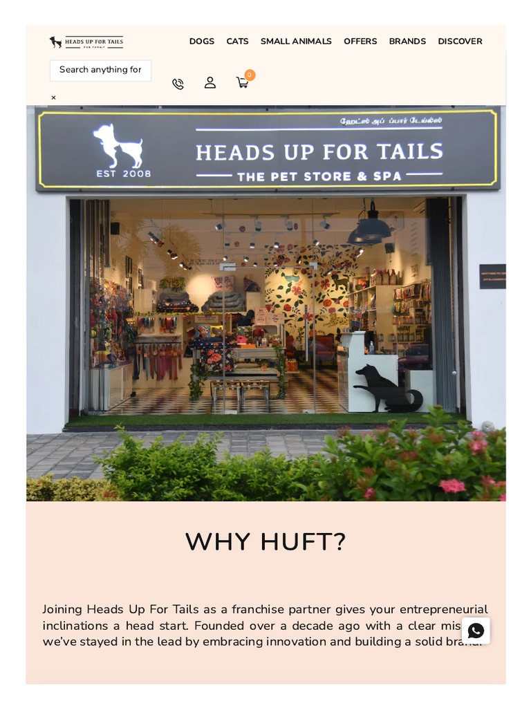 Become A Heads Up For Tails Franchise PDF Pet Dogs