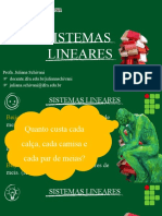 7 Sistemas Lineares 2020