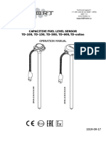 Fuel Level Sensor Operation Manual