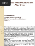 FALLSEM2022-23 BCSE202L TH VL2022230103397 Reference Material I 26-07-2022 MODULE 1 - Asymptotic Notations and Orders of Growth